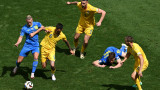 Румъния - Украйна 3:0 (Развой на срещата по минути)