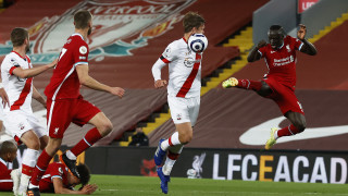 Ливърпул победи Саутхемптън с 2 0 у дома в мач от