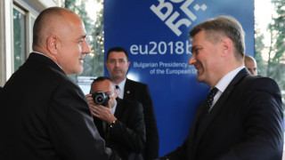 Премиерът Бойко Борисов посрещна в София председателстващия на Съвета на