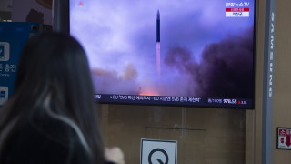 Северна Корея изстреля балистична ракета с далечен обсег в морето