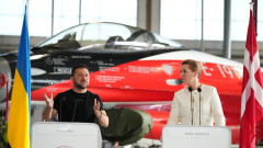 Дания посрещна Зеленски с обещание за 19 самолета F-16