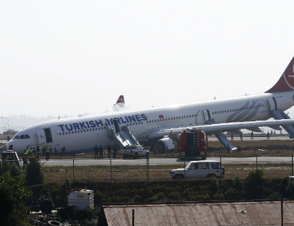 Инцидент със самолет на Turkish Airlines в Непал