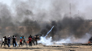 386 палестинци са ранени при сблъсъци в Ивицата Газа на
