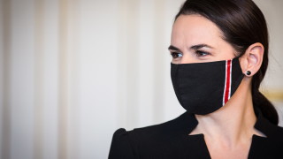 Беларуският опозиционен лидер Светлана Тихановска повтори обвиненията си че властите