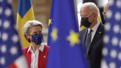 Фон дер Лайен и Байдън се ангажират с енергийната сигурност на Европа