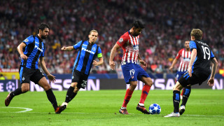 Нападателят на Атлетико Мадрид Диего Коща се е извън терените