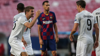 Доминация и унижение! Байерн (Мюнхен) съсипа Барселона с 8:2 в исторически мач!