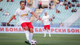 Бившият национал на България Стилиян Петров бе специален гост в