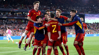 Националният отбор на Испания постигна внушителна победа със 7 1 над