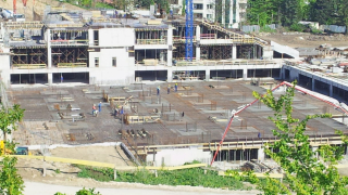 Строителството на стадион "Варна" върви по план