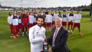 Звездата на Ливърпул Мохамед Салах получи поредната си награда