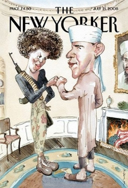 Карикатура на Обама предизвика остри реакции