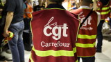 Стачка на работници в хранителни магазини в Белгия