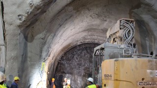 Тръбата за София на тунел "Витиня" ще е готова след Нова година
