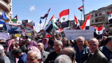  Хиляди сирийци стачкуват против Тръмп за Голанските възвишения 