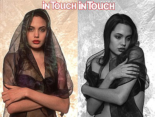 На 16 Джоли била бикини модел (галерия)