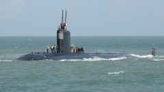 Втора американска подводница пристигна в Южна Корея