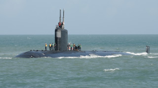 Втора американска ядрена подводница пристигна в Южна Корея в понеделник