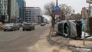 Тежка катастрофа е станала в центъра на столицата Инцидентът е