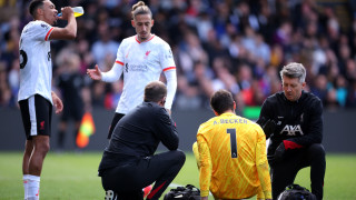 Вратарят на Ливърпул Алисон Бекер получи разтежение не бедрен