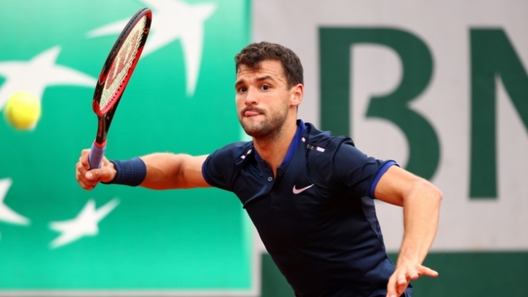 Григор Димитров не можа да счупи каръка