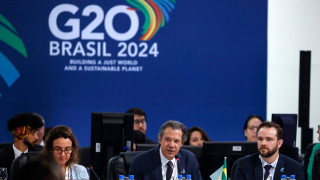 Министрите на финансите на Г 20 които се срещнаха в Сао