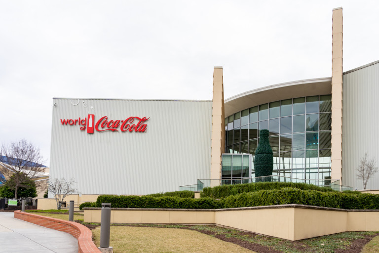 Музеят Coca-Cola World в Атланта, където се намира и трезора