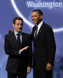 Саркози натиска Обама да се откаже от долара