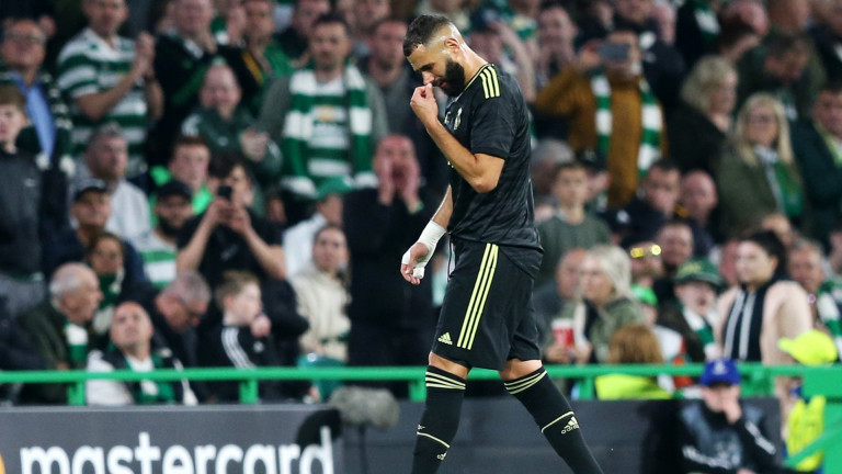 Контузията на Бензема не би трябвало да е сериозна