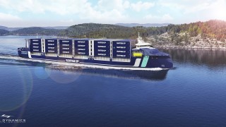 Кораби на водород ще превозват контейнери между Осло и Ротердам