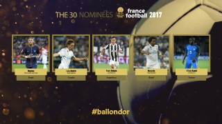 Франс футбол обяви първите петима номинирани за Златната топка Имената