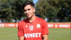 Симеон Александров: Искам ЦСКА да стане шампион и в бъдеще да играя пред страхотните червени фенове