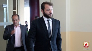 Синът на собственика на ЦСКА Гриша Ганчев Данаил пристигна
