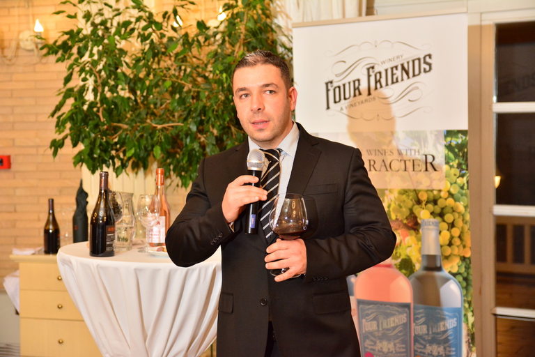 Петър Илиев, главен технолог на винарска изба Four Friends