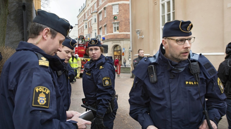 Шведската полиция залови кола бомба