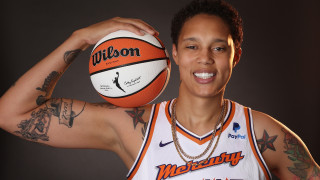 Американската баскетболистка Бритни Грайнър игра за своя Финикс Меркюри за