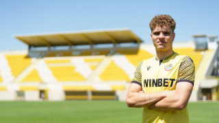 Нападателят на Ботев Пловдив Фаустас Степонавичус отбеляза гол при загубата