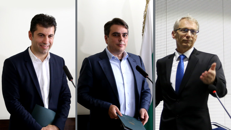Асен Василев, Кирил Петков и Николай Денков обясниха защо не искат да са в кабинет на ИТН