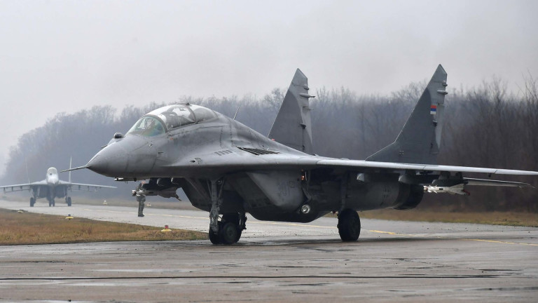 Сръбските военновъздушни сили получават четири МиГ-29, този път от Беларус,