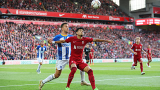 Ливърпул спечели само точка от домакинския си мач срещу Брайтън