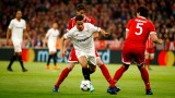 Байерн - Севиля 0:0, гостите удариха греда!
