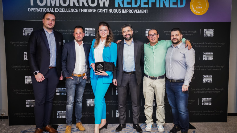 Sensata Technologies с награда за цялостен Lean подход в управлението на  процеси и хора