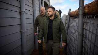 Президентът Володимир Зеленски посети Донецка област на Украйна и се