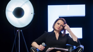 Бившият кандидат за президент на Беларус Светлана Тихановская се готви да