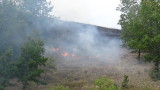 Пожар бушува във вилната зона на пазарджишко село