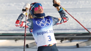 Терезе Йохауг от Норвегия триумфира с олимпийското злато на 7 5