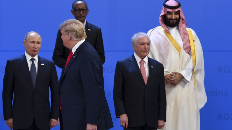 Путин и Тръмп говориха на срещата на Г-20