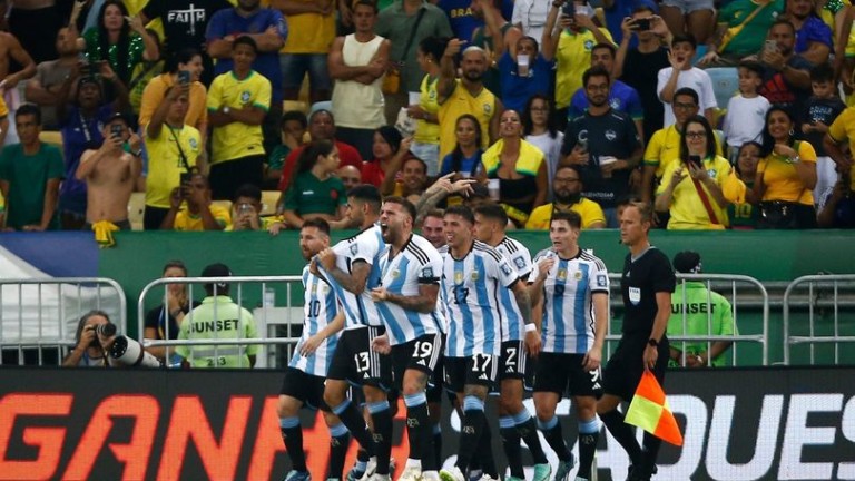 Световният шампион Аржентина победи с минималното 1:0 Бразилия в дългоочаквания сблъсък