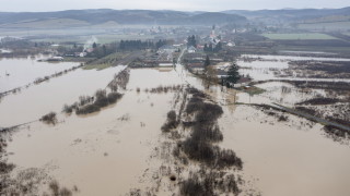 Необичайно силните дъждове този месец причиниха наводнения в Северна Унгария