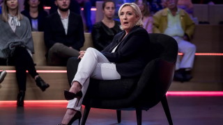 Лидерът на крайната десница във Франция Марин льо Пен се